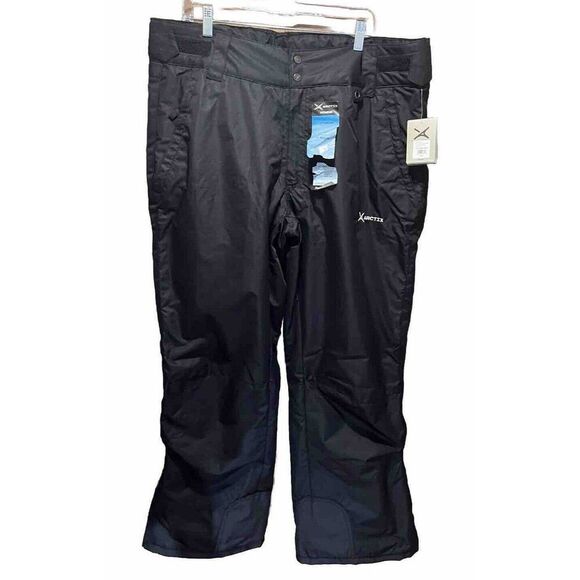 NEW Arctix Insulated Snow Pants Women’s Size 1X (16W-18W) Black Inseam 31” - Picture 1 of 7